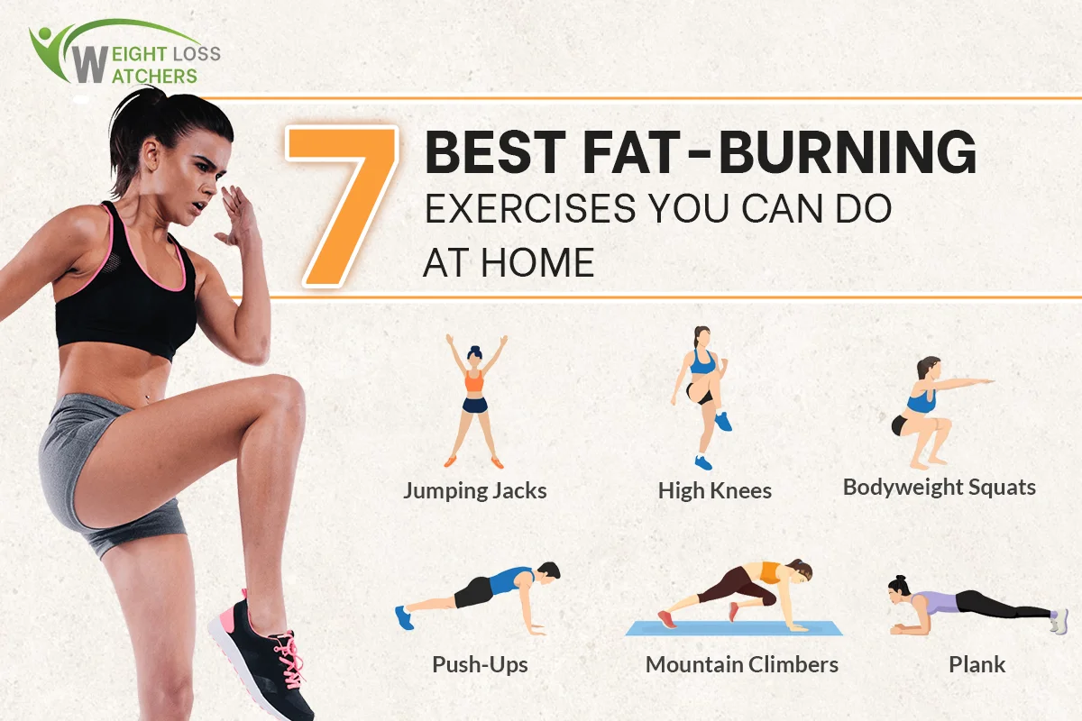 7 Best Fat-Burning Exercises You Can Do at Home